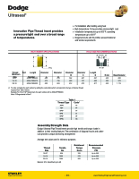 Download the Dodge Ultraseal Pipe Thread Inserts Brochure