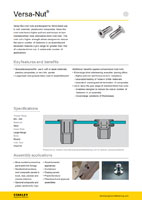 Download the Avdel Versa-Nut Blind Rivet Nuts Brochure