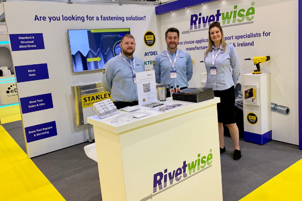 The Rivetwise Team at the Commercial Vehicle Show 2021