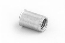 Reduced Head, Euro Open End Rivet Nuts - Steel